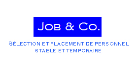Offre d'emploi de Job & Co. SA
