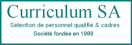 Jobs offers of Curriculum SA